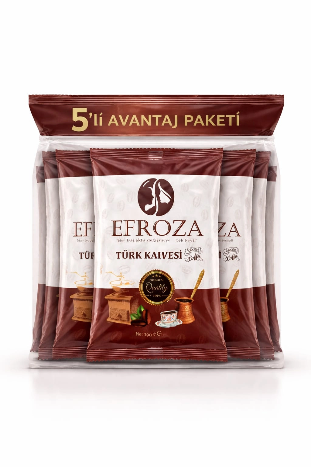 EFROZA TÜRK KAHVESİ 100G (5 ADET)