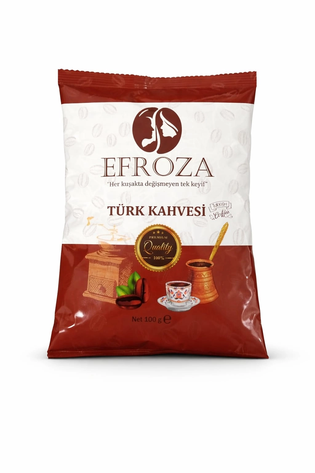TÜRK KAHVESİ 100GR, %100 ARABICA ORTA KAVRULMUŞ